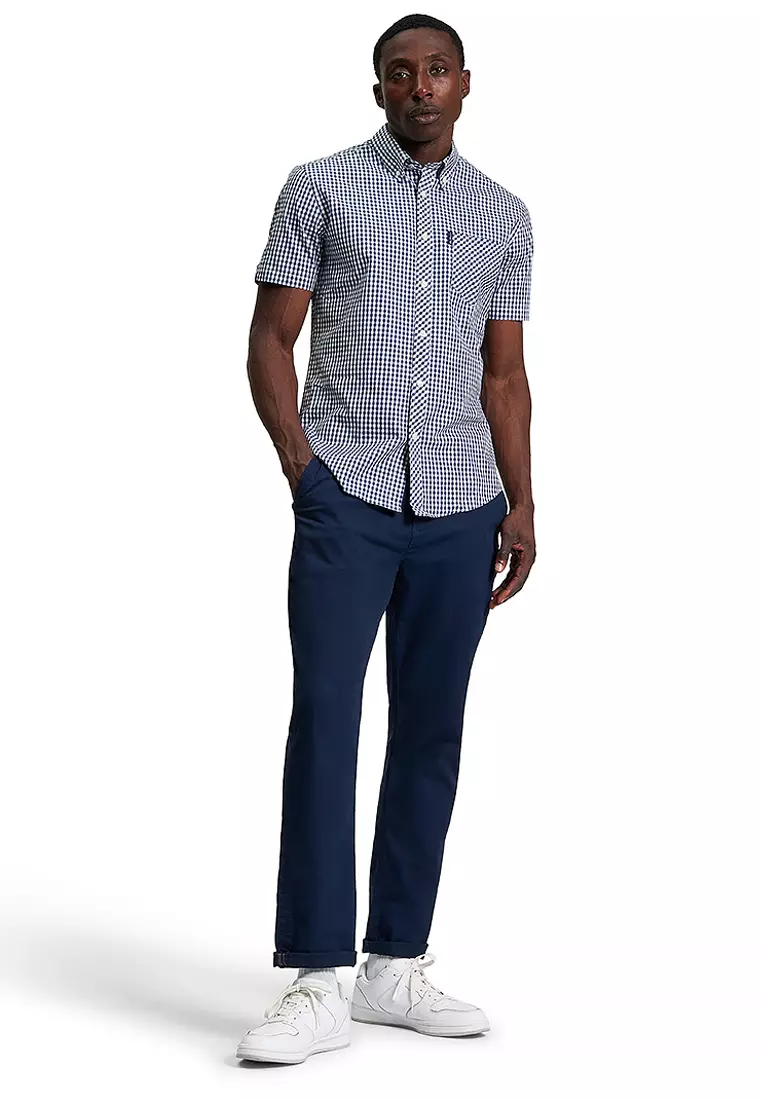 Short Sleeves Signature Gingham Shirt