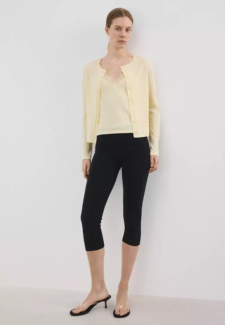 Knitted Button Cardigan