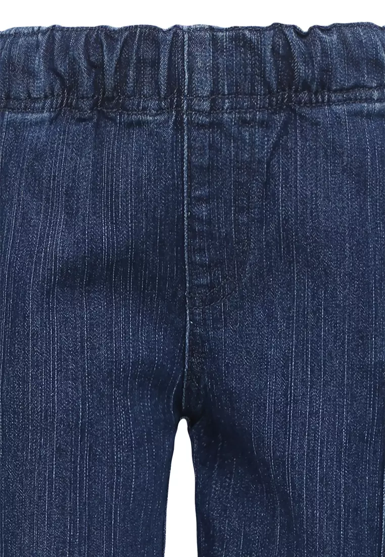 Qna Boy Break Celana Pendek Denim Anak Navy