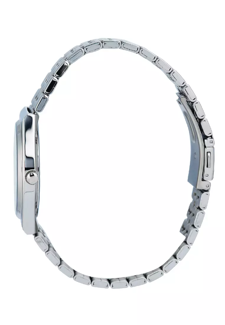 Casio - Jam Tangan Analog Wanita - Silver Blue - Stainless Steel - MTP-B145D-2A2V