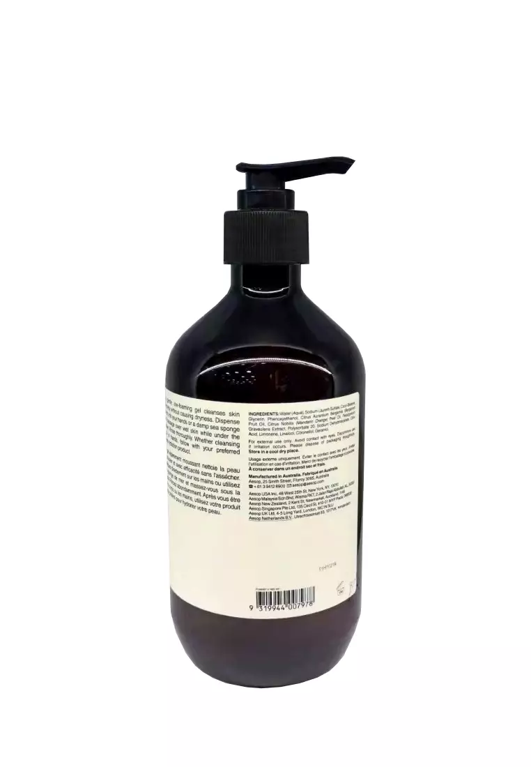 Aesop Geranium Leaf Body Cleanser 500ml 2023 Buy Aesop Online