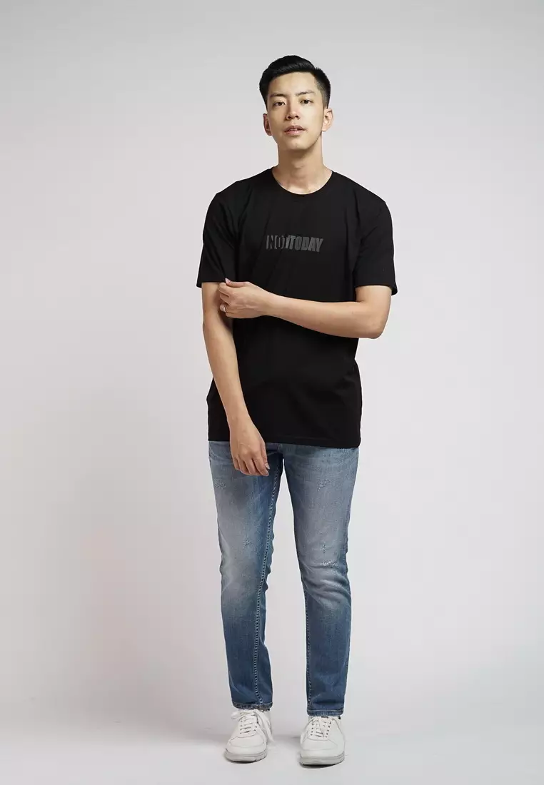 XTRAORDINARY T-Shirt Cotton Spandex Pria 48093