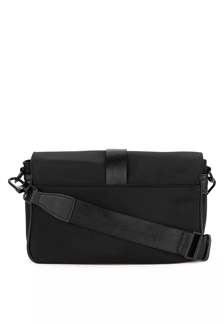 Buy Marithe Francois Girbaud Men's Girbaud Black Lael Sling Bag