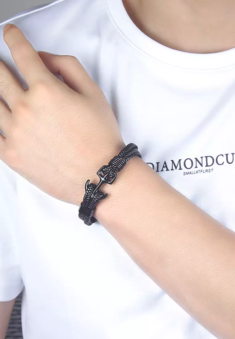 Men's 316L Anchor Bracelet