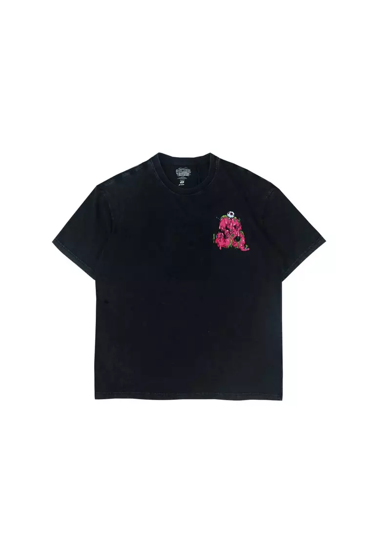 3Second Kaos Unisex Lengan Pendek Relaxed Fit Katun Carlos 290125