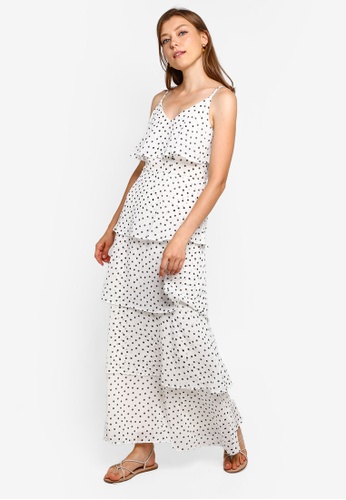 Dorothy Perkins Maternity Damen Wrap Dress-Ditsy Print Kleid