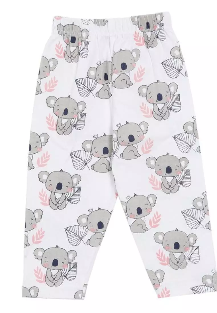 The Mom Store Kids Pajama Set Pack Of 2 Baby Koala & Magical Unicorn - Multicolor