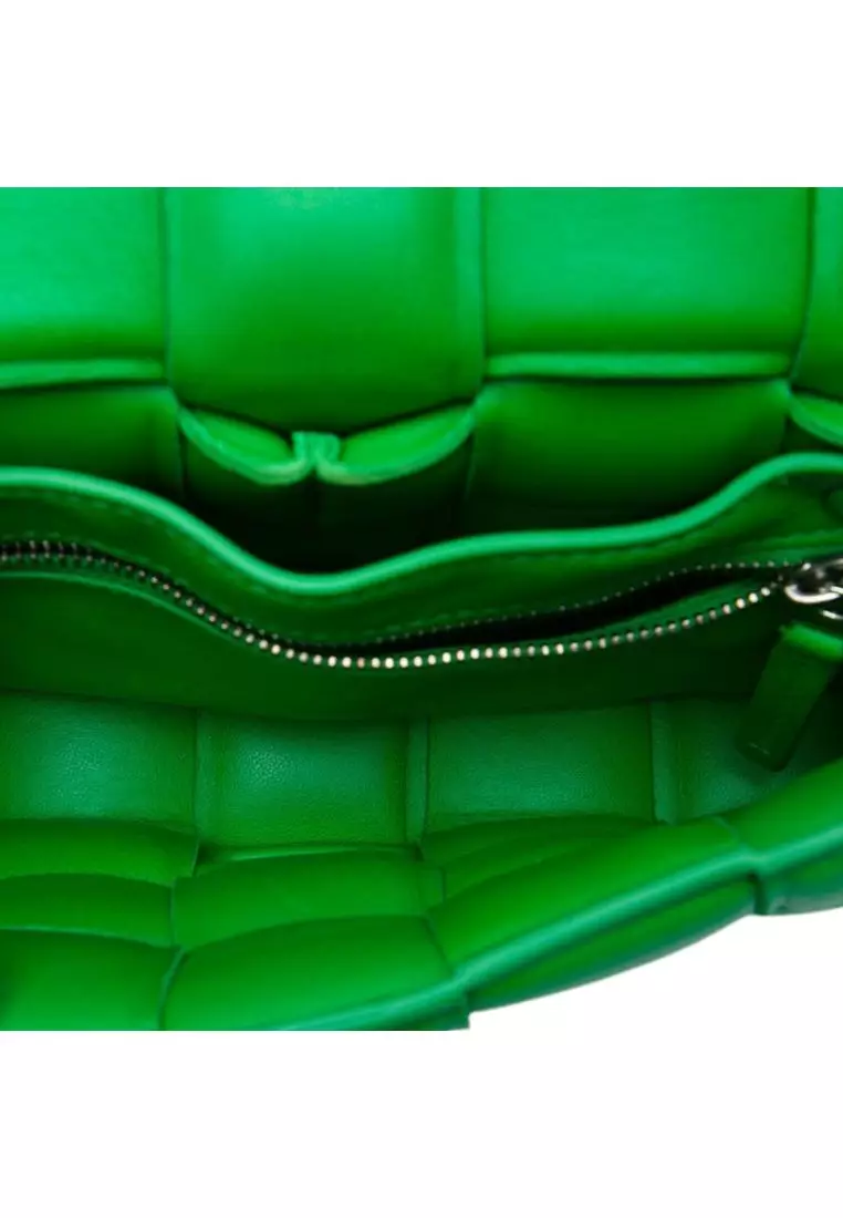 Pre-Loved Bottega Veneta Small Nappa Intrecciato Padded Cassette Crossbody