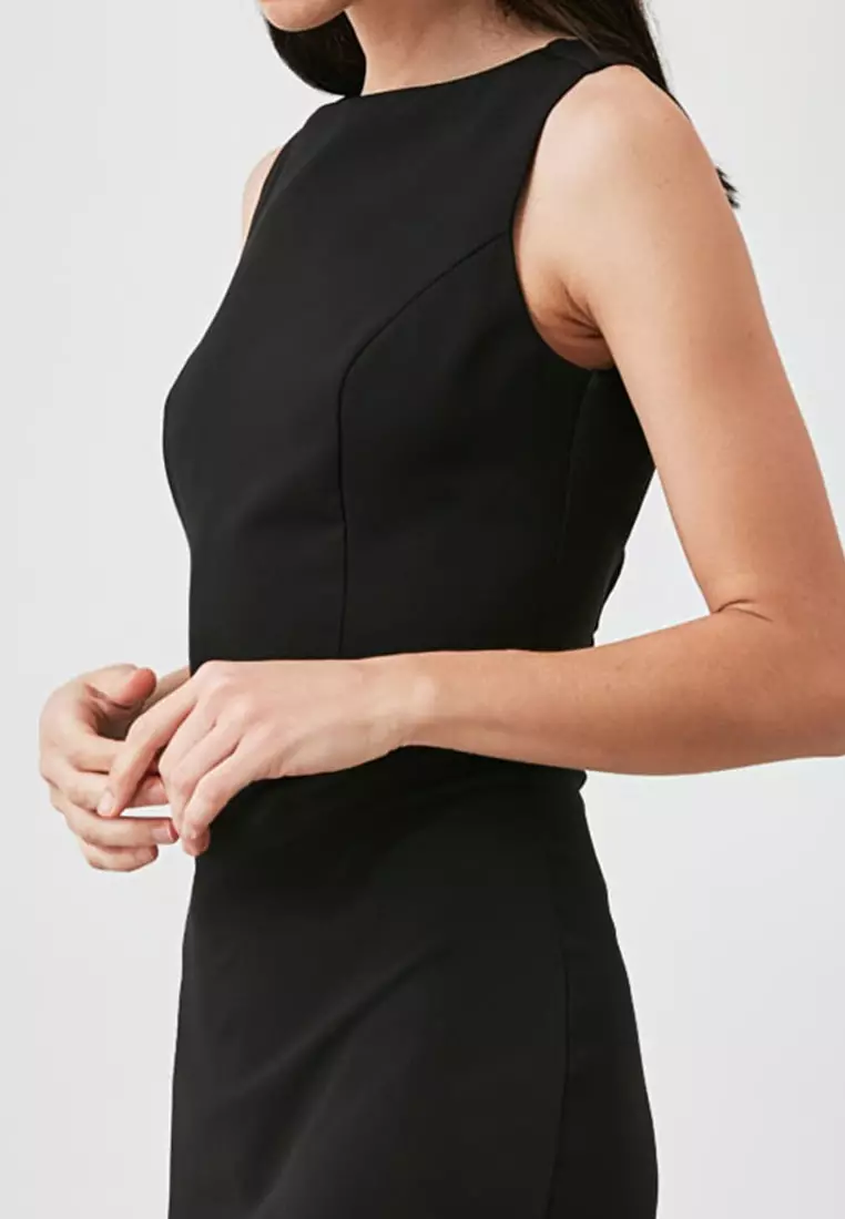 Buy Trendyol Back Decolletage Black Dress 2024 Online Zalora Singapore 