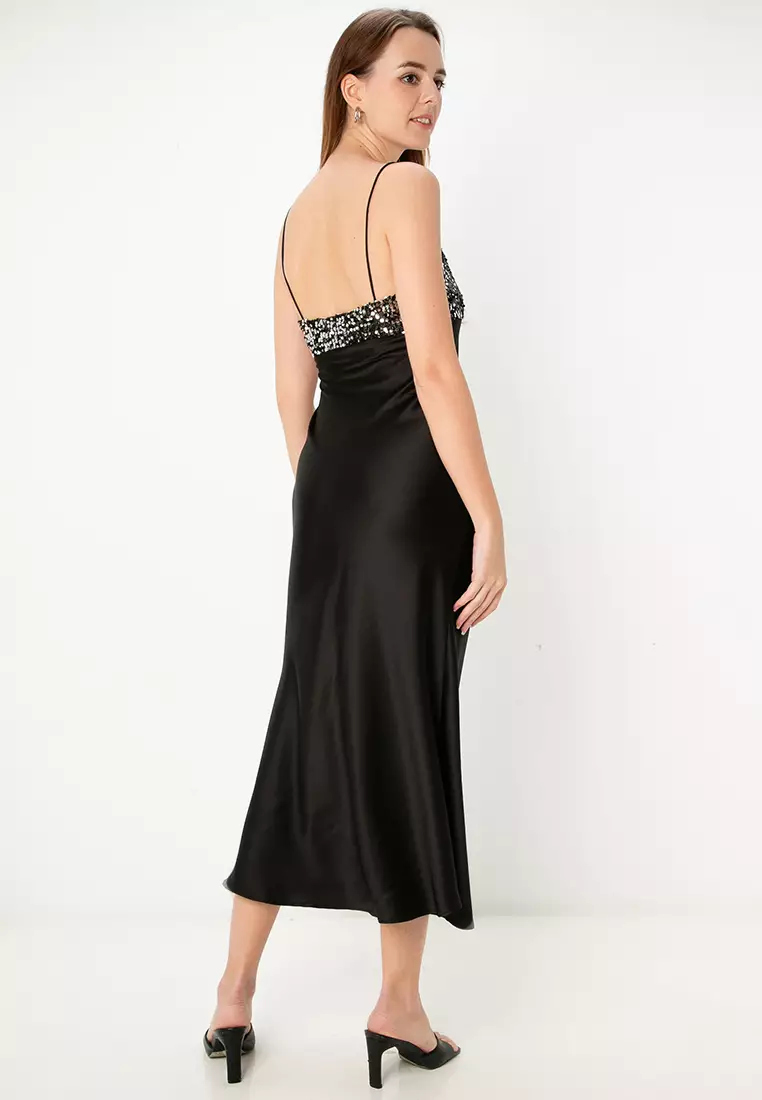 Sequins Slip Dress