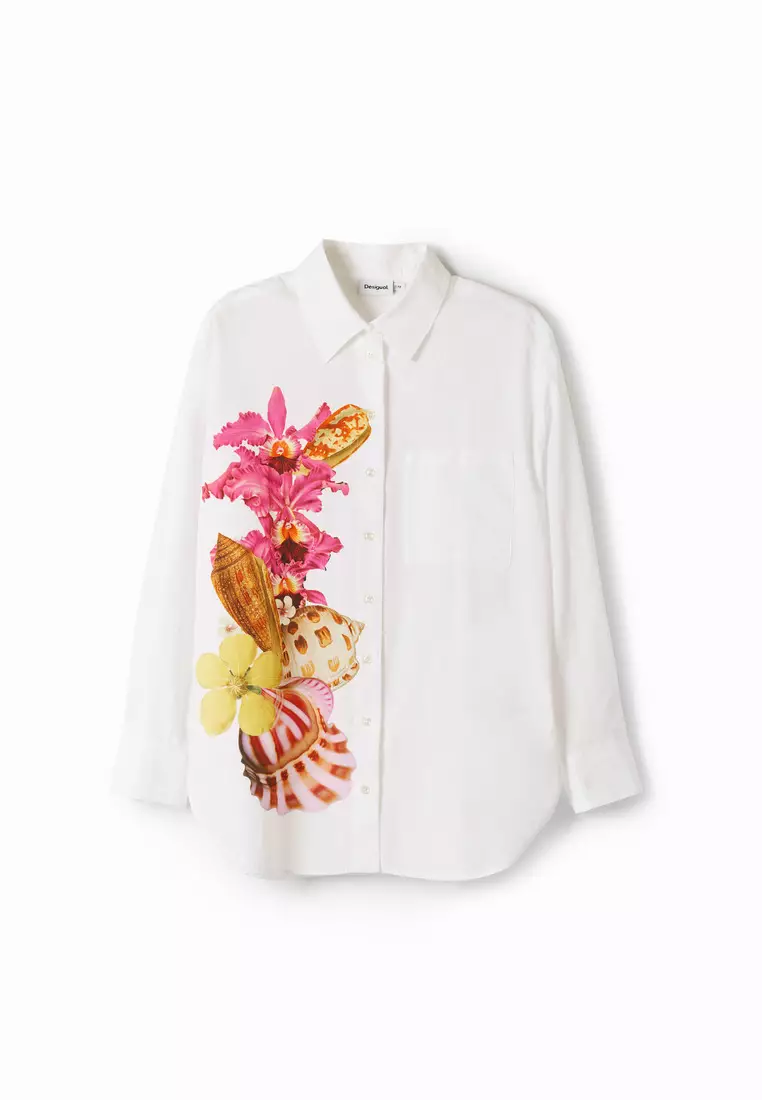 Desigual Woman Shells Shirt by M. Christian Lacroix.