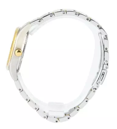 Jam Tangan Wanita Seiko Classic SUR354P1 SUR354P1X1 Strap Steinless Steel Dual Tone Color Women Gold Dial Original Garansi Resmi