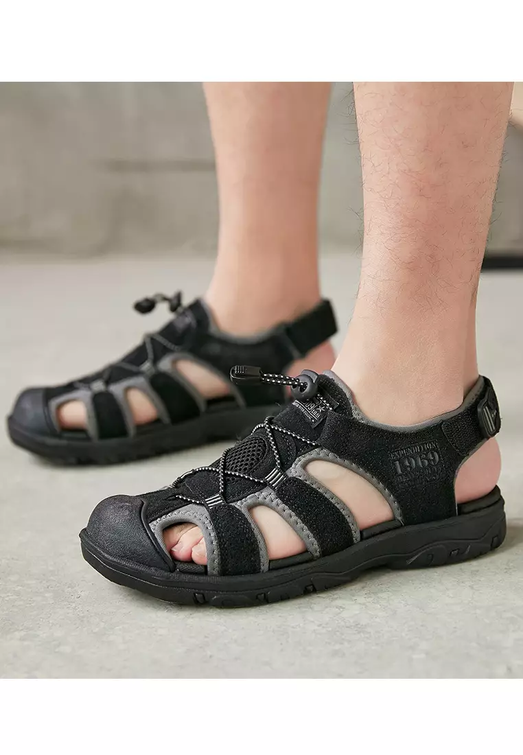 Heel Velcro Strappy Sandals KB1809