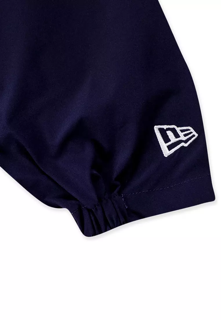 New York Yankees MLB Timeless Minimal Purple Windbreaker Hoodie