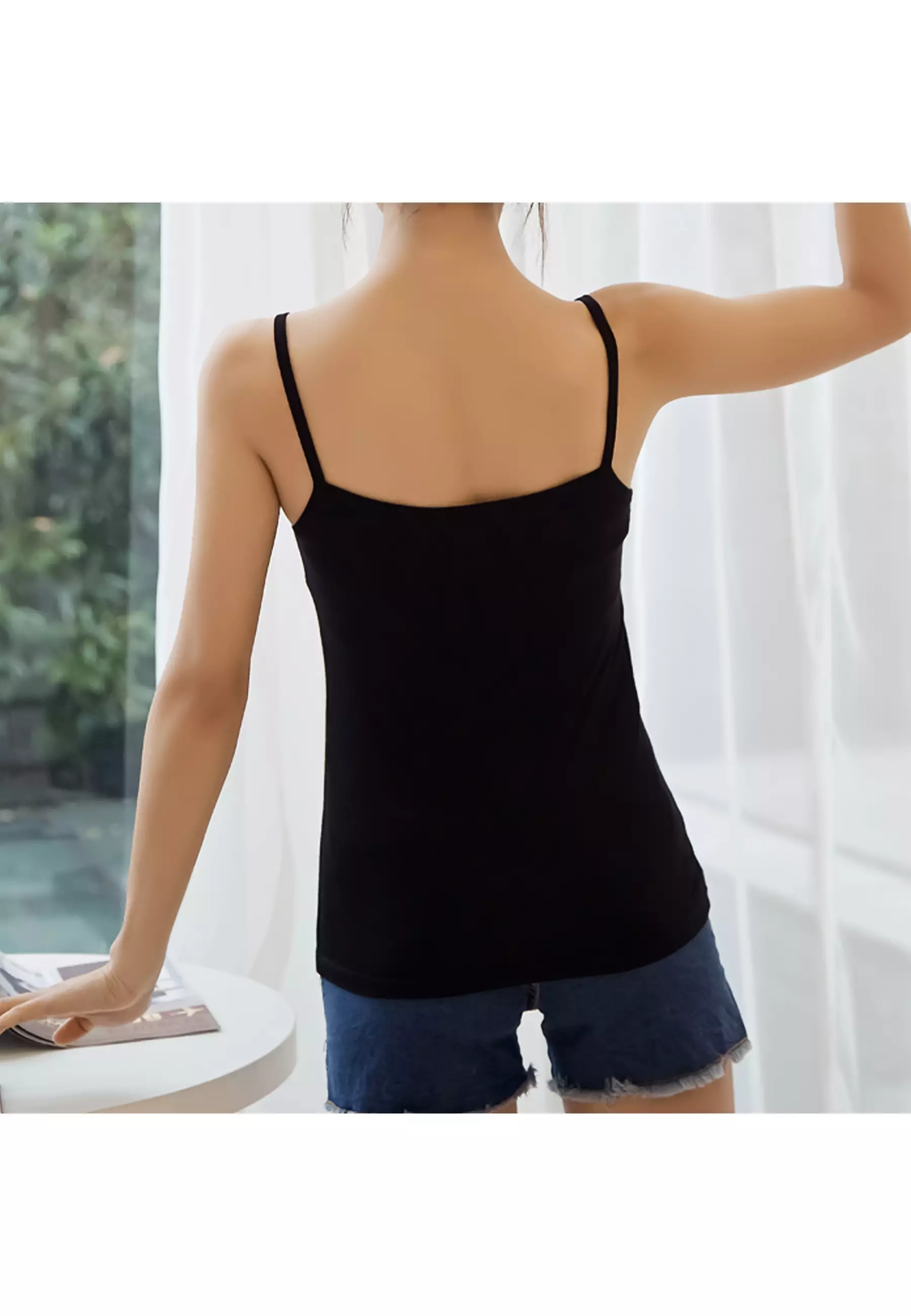 You’ve ( YouHave ) Tank Top  Tanktop Singlet Wanita Tali Kecil Spageti Spaghetti Croptop Tangtop Perempuan 100161