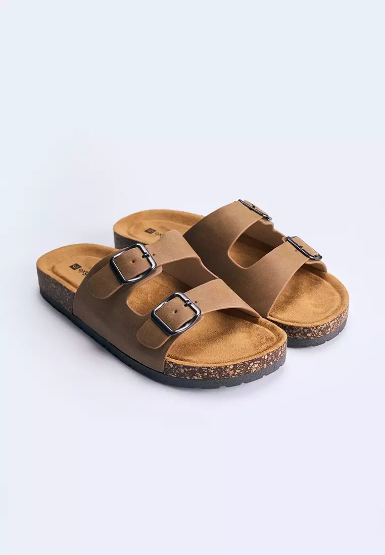 Men's Double Band Slides