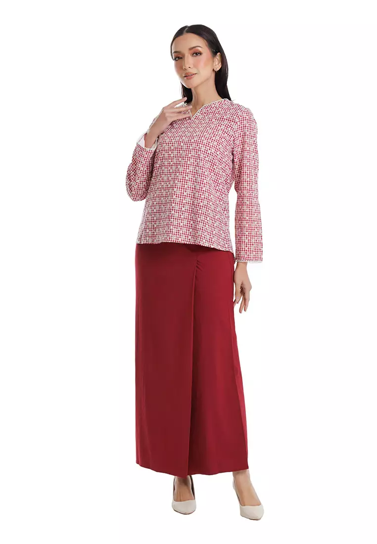 Forest Baju Kurung Perempuan - 885146-50DarkRed