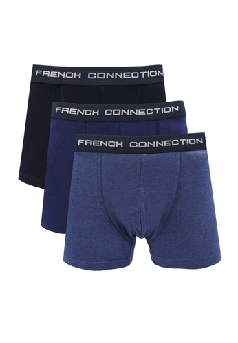 French Connection blue 3 PACK FC BOXER 20BC0US3CE5818GS_1