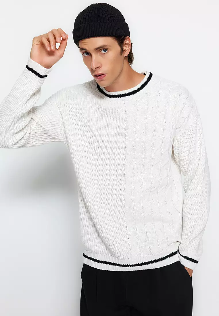 Trendyol Long Sleeve Knit Sweater 2024 ZALORA