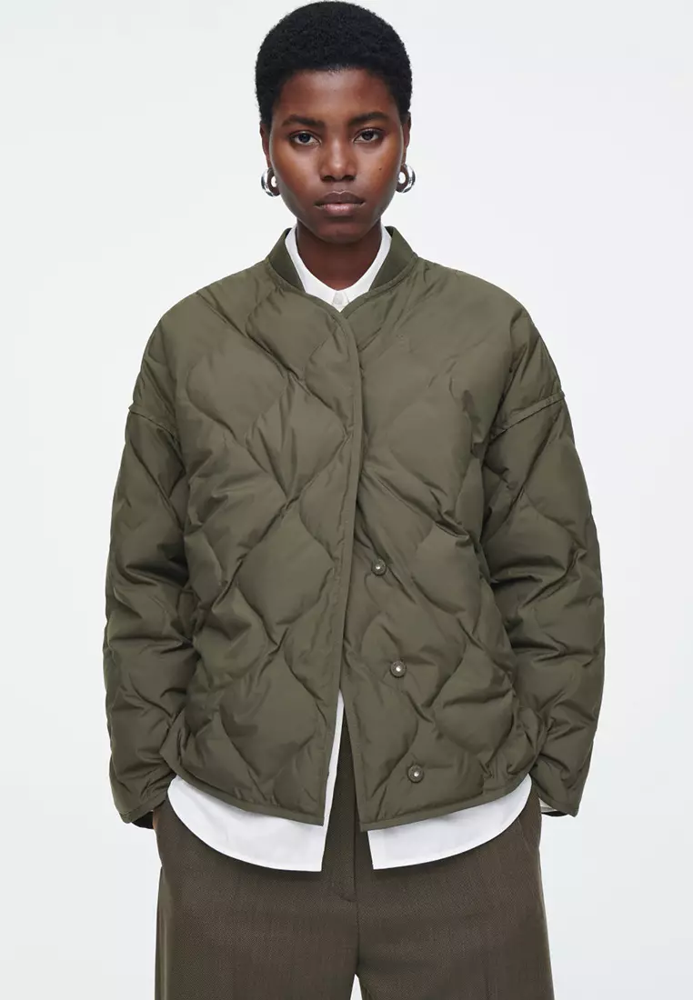 Cos quilted jacket on sale