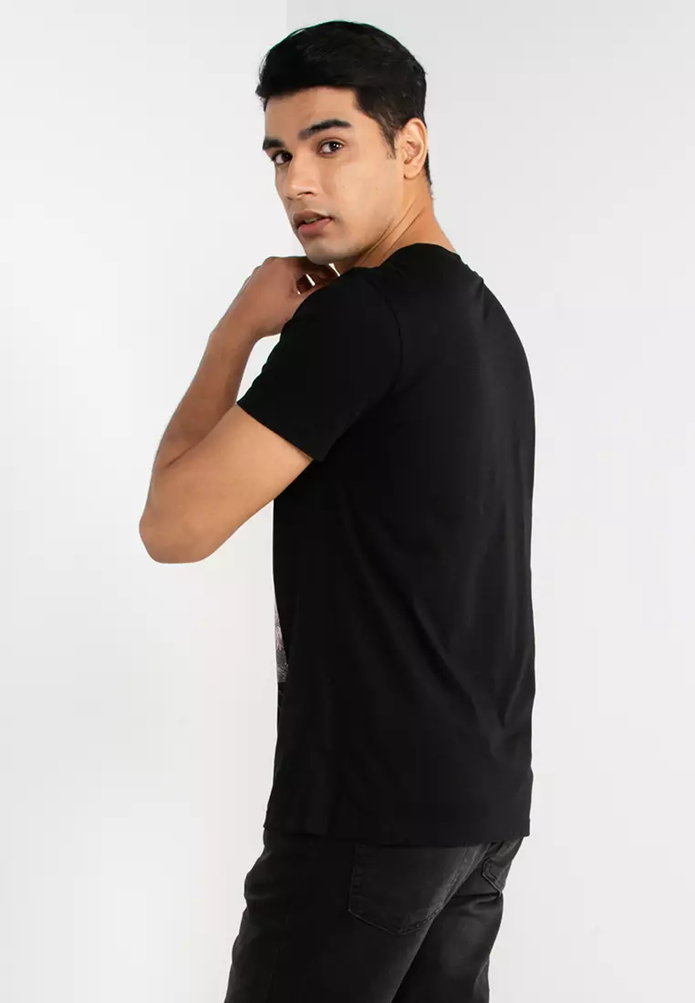 Armani round discount neck t shirt