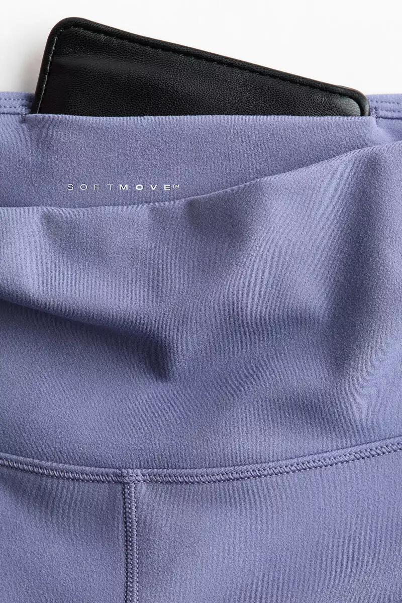 Wide sports leggings with SoftMove™