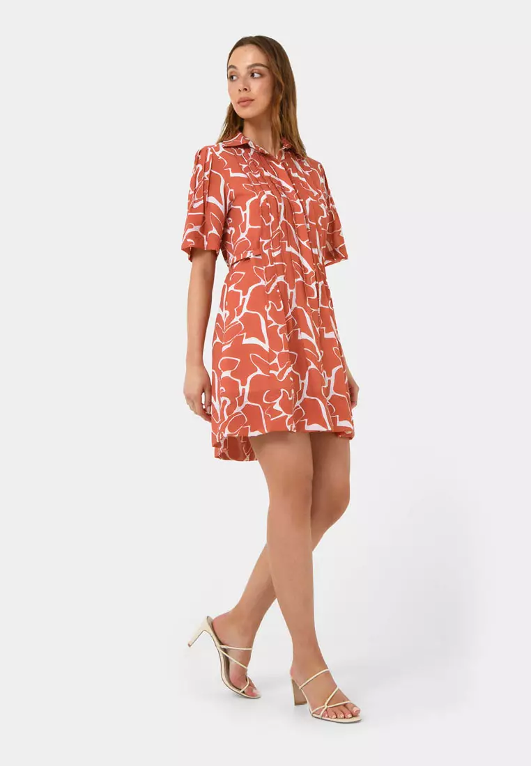 Sunshine Pleated Dress
