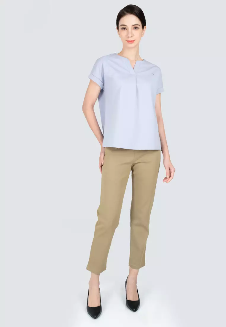 Polo Haus - Women’s Slim Fit Stretch Long Pants WBLP004