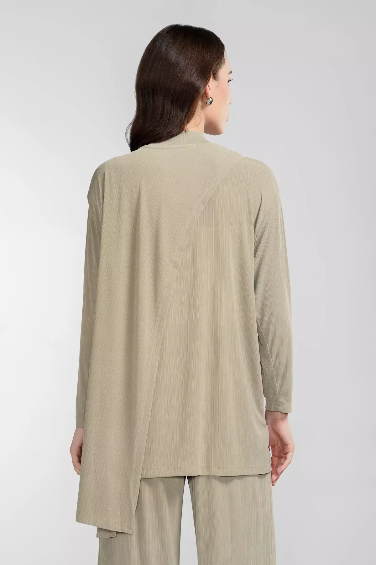 Benang Jarum - Lana Texture Top - Light Khaki