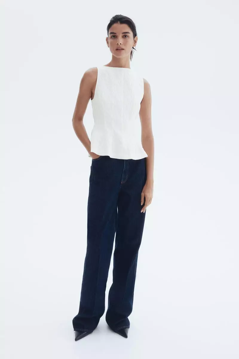 Peplum top