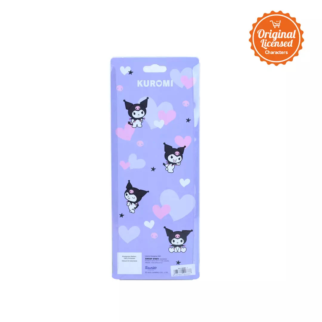 Tempat Pensil Kuromi Original – Pencil Case Kuromi 22x9 cm | Kotak Pensil Anak Kuromi