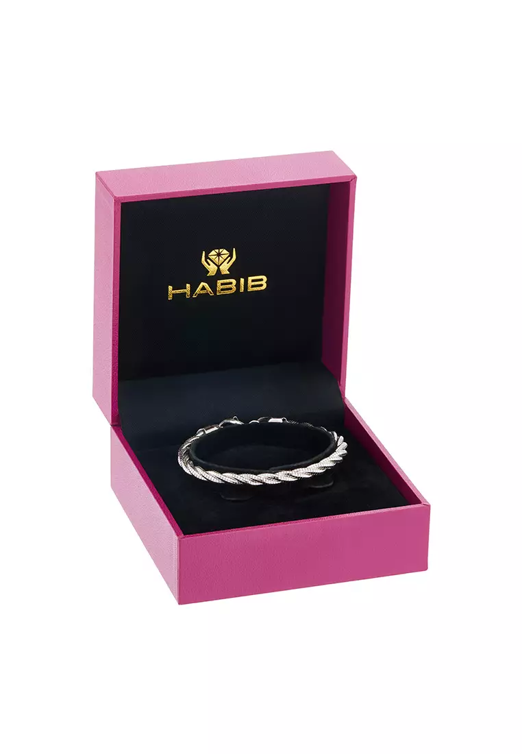 HABIB 925 Silver Bracelet 200 SPRING S2 3TW