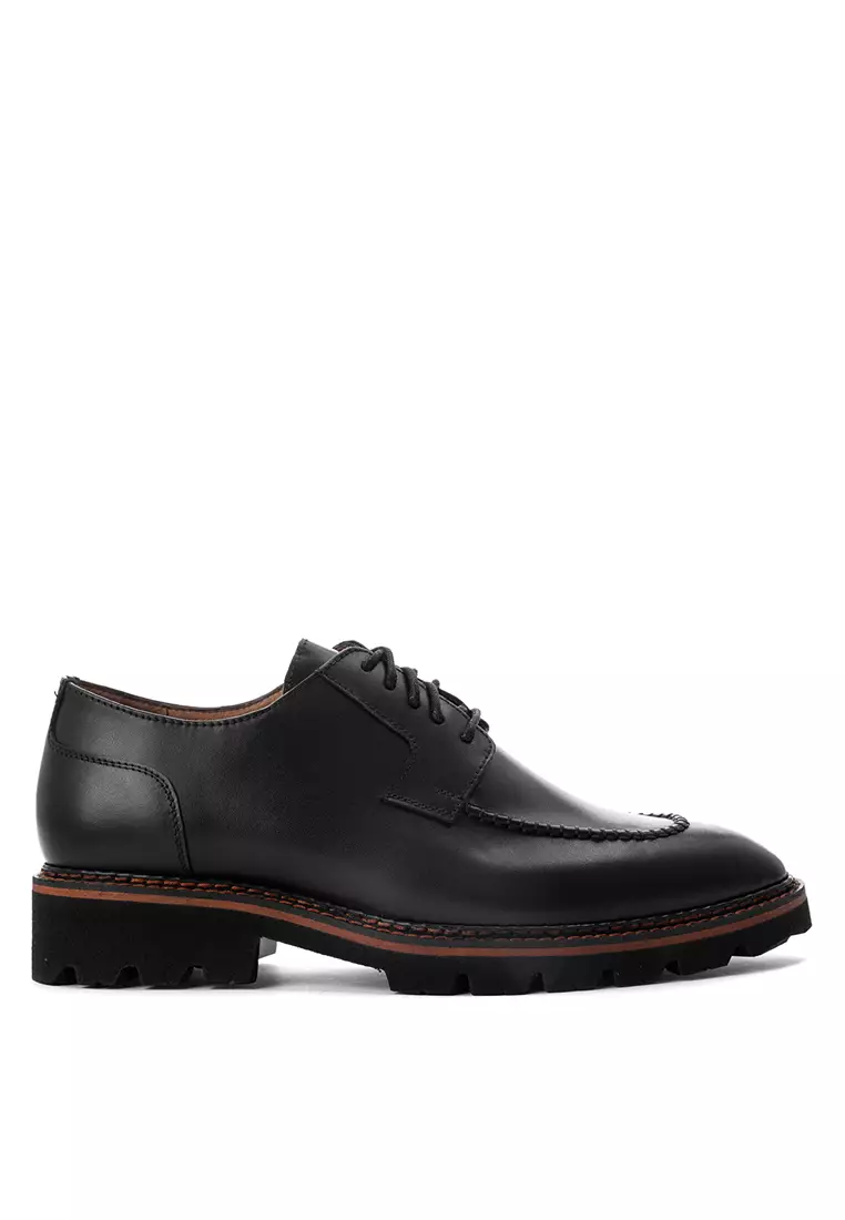 Skylator Alexander Black Derby Elevator Shoes