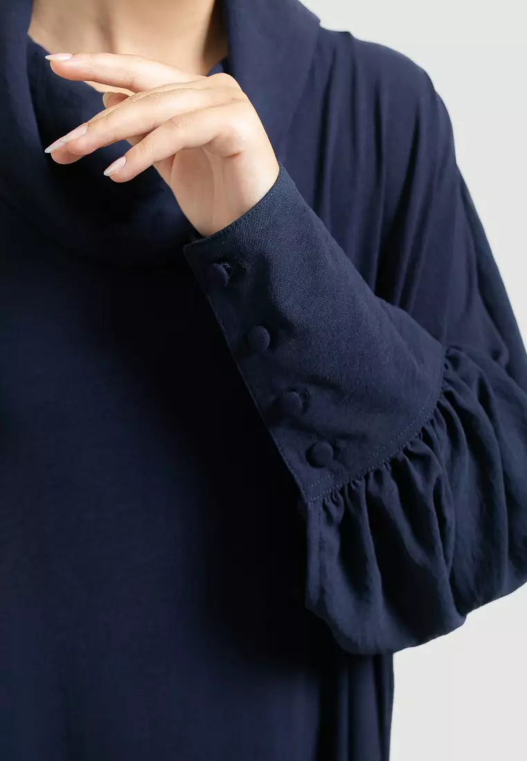 Ganita Abaya Dress Navy