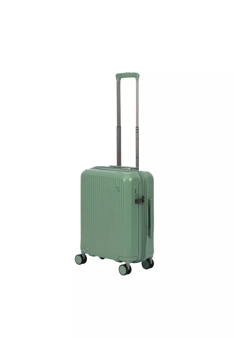 Crossing VIVE Polycarbonate Expandable Carry On Luggage V2 - Sage Green