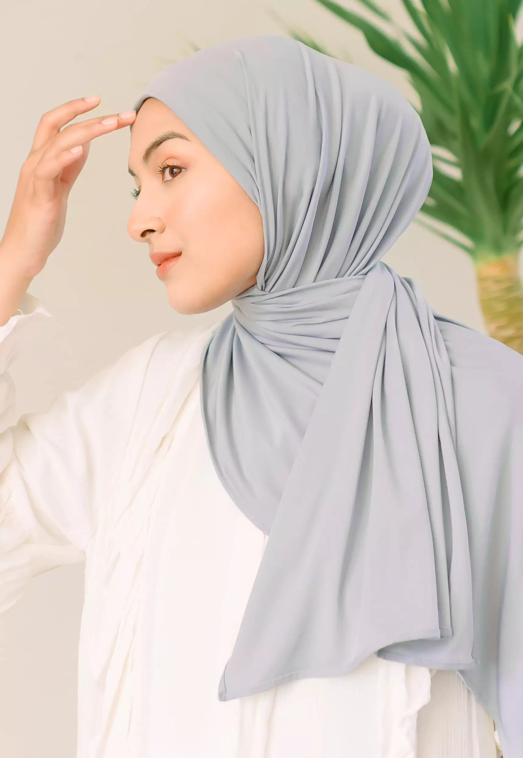Yara Shawl Grey Griss