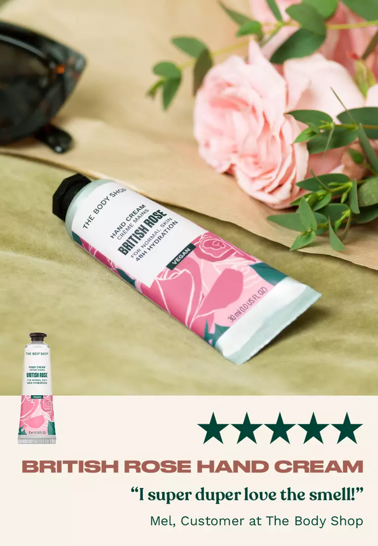 British Rose Hand Cream (100ml)