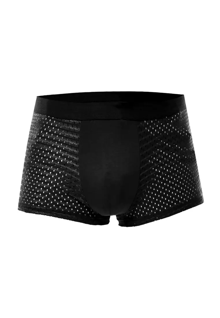 Jaymes Celana Dalam Boxer Brief Pria Size 4PCS Material Polyester ORIGINAL - Multicolor