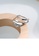 Glamorousky silver 925 Sterling Silver Fashion Simple Leaf Geometric Adjustable Ring C8867AC73FFCCCGS_3