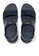 Fitflop navy FitFlop LULU Women's Crystal Back-Strapped Sandals - Midnight Navy (EC3-399) 8BA07SH7383826GS_3