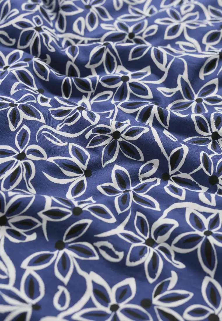 Felpa donna Ex Seasalt manica 3/4 maglia tunica colore navy (difettosa