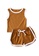 RAISING LITTLE brown Dalton Outfit Set 6862FKAF58FE8AGS_1