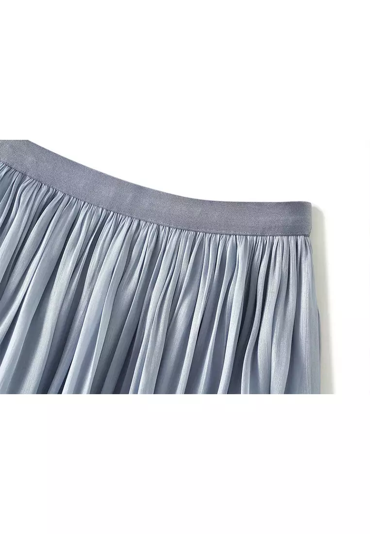 Summer Pearl Lightweight Maxi Skirt AF9818