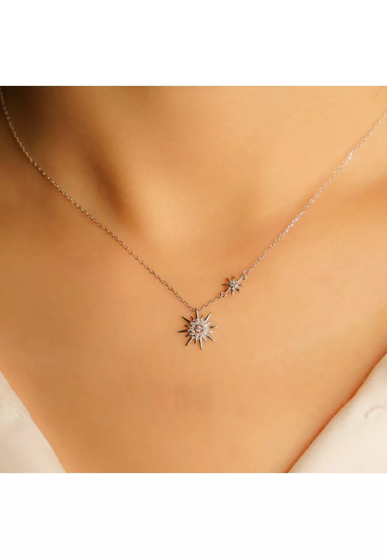 パンドラゴールデンスターチャーム 14k＆925 PANDORA パンドラ チャーム Clear Pave Clip 14kローズゴールド