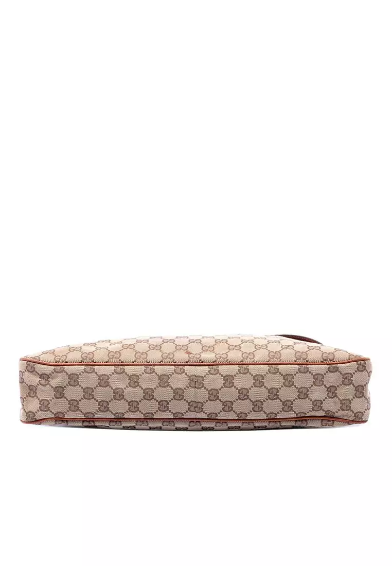 Pre-Loved Gucci Gg Canvas Eclipse Shoulder Bag