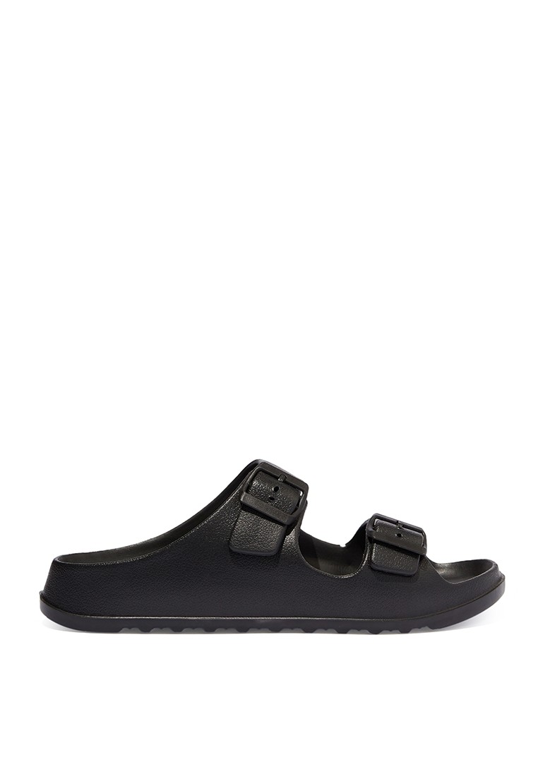 Bronte Double Buckle Slide Sandals