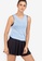 ZALORA ACTIVE blue Side Tie Knot Sports Top 32345AA2D4CA03GS_1