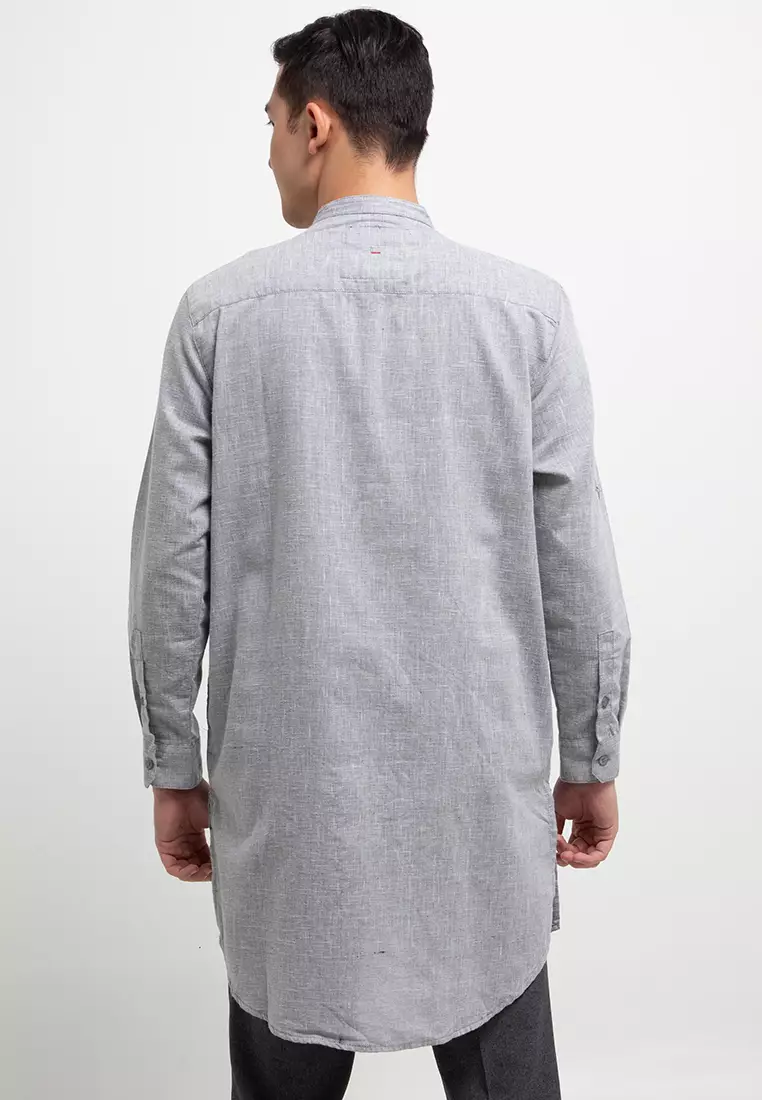 Kurta L/S Dobby Slub