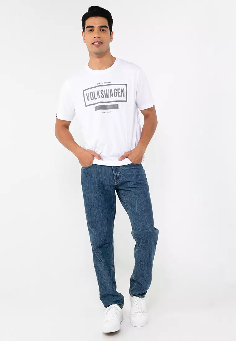 Round Neck Graphic Tee