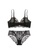 W.Excellence black Premium Black Lace Lingerie Set (Bra and Underwear) 3CB98USE4D5BE6GS_1